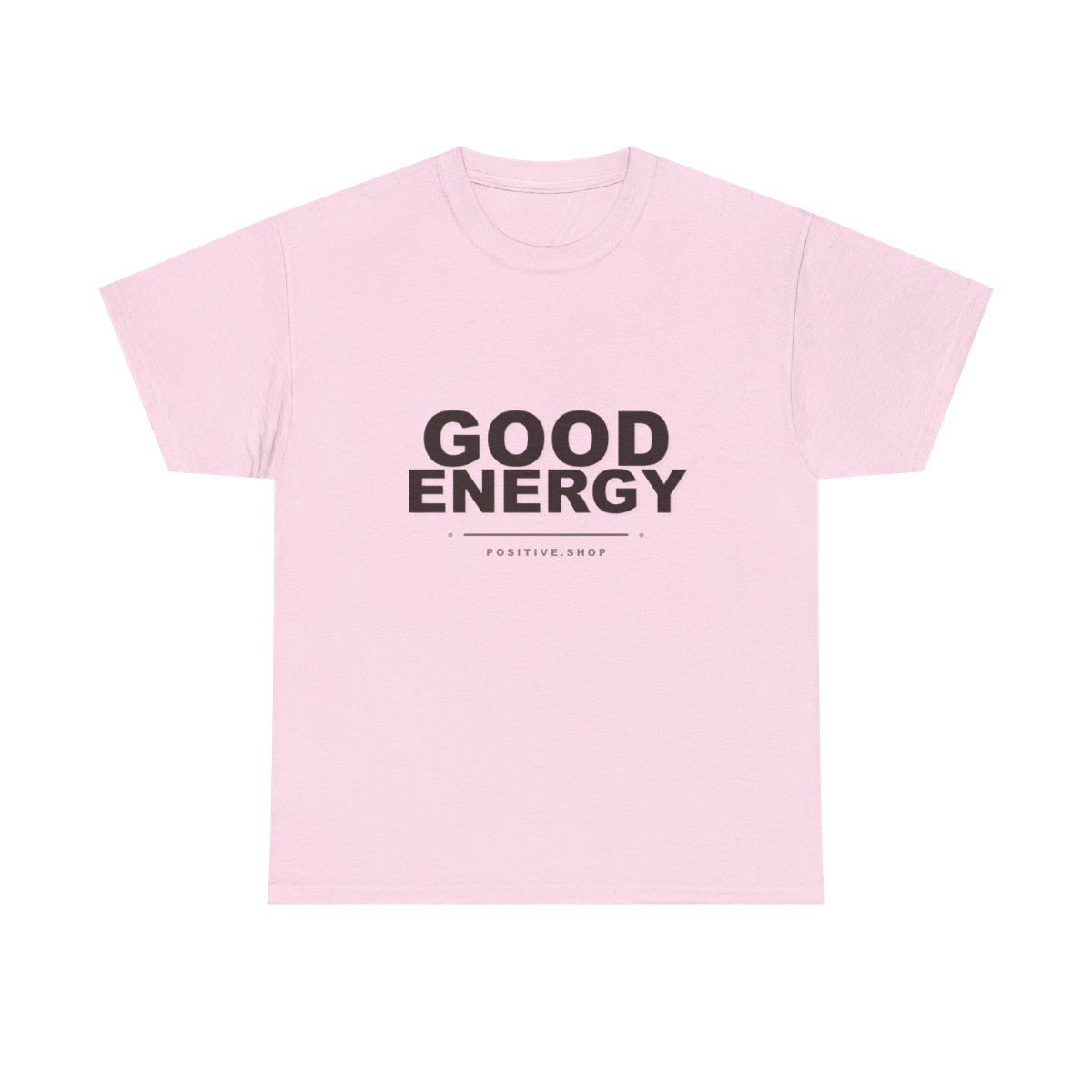 GOOD ENERGY Rose unisex positive t-shirt