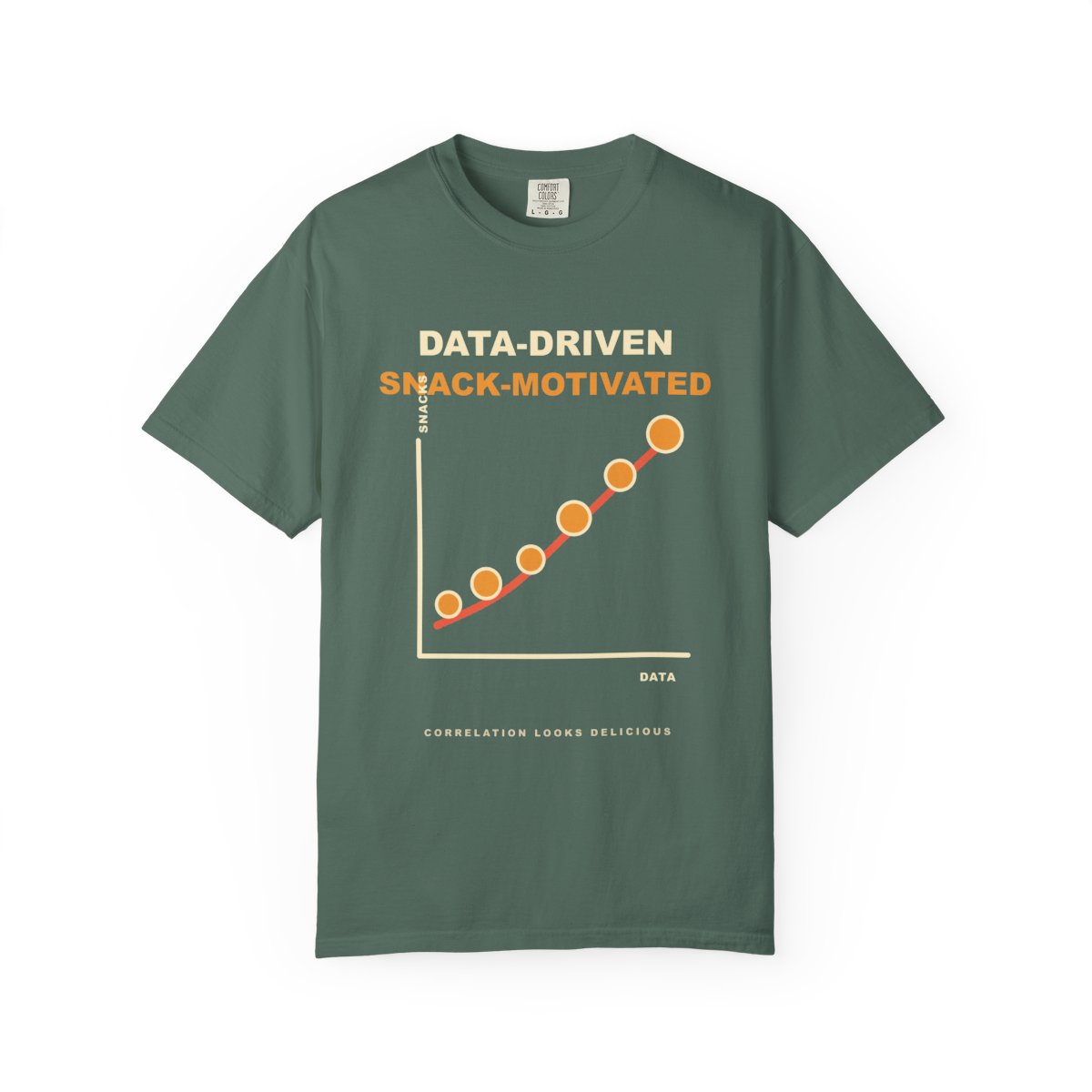 Data-Driven Snack-Motivated funny office shirt